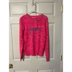 NWT! Lilly Pulitzer Rollins “J’Adore” Sweater Large 💕